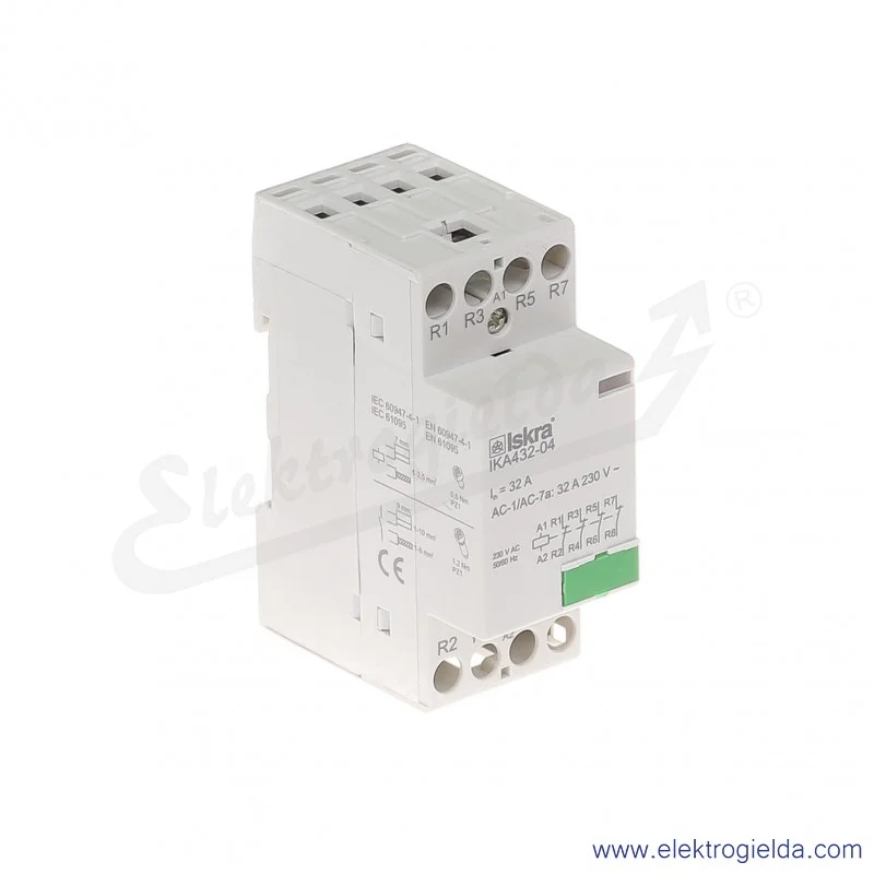 Stycznik instalacyjny modułowy 30.046.858, IKA432-04, 4r, 32A, 230V AC