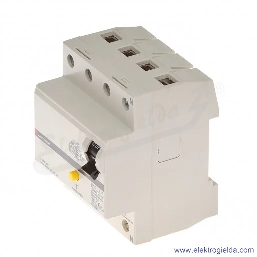 Wyłącznik różnicowoprądowy 247564, BV-D, 4P, 63A, 30mA