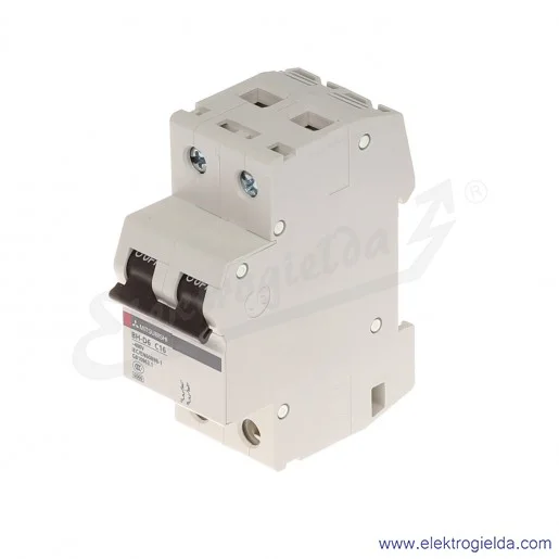 Wyłącznik instalacyjny 247651, BH-D6, 2P, 16A, TYP C