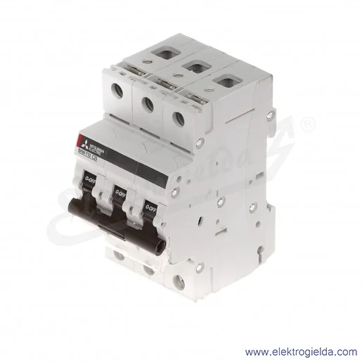 Wyłącznik instalacyjny 291993, BHW-T10, 3P, 25A, TYP C