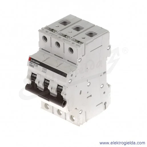 Wyłącznik instalacyjny 291996, BHW-T10, 3P, 50A, TYP C Wyłącznik instalacyjny 291996, BHW-T10, 3P, 50A, TYP C