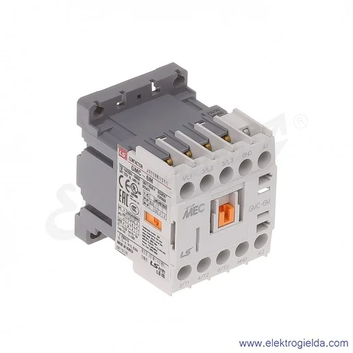 Stycznik GMC-6M, 1Z, 2,2KW, 230V AC, 6A Stycznik GMC-6M, 1Z, 2,2KW, 230V AC, 6A