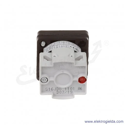 Łącznik krzywkowy pulpitowy S16JDG1101 A6 16A 0-1 1P IP65