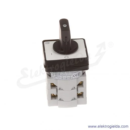 Łącznik krzywkowy pulpitowy S16JDG1103 A6 16A 0-1 3P IP65
