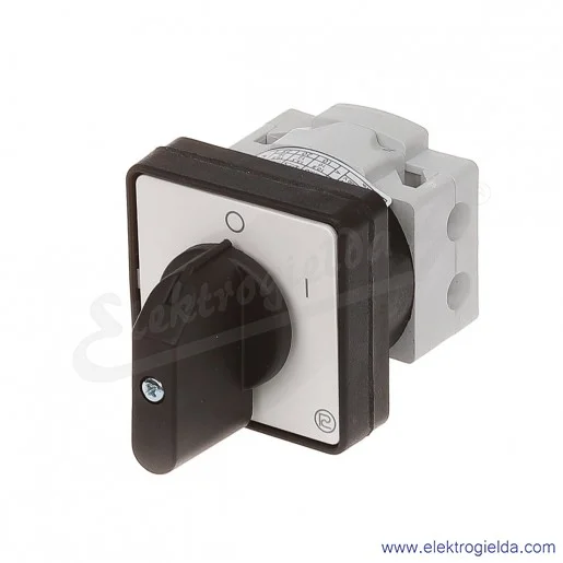 Łącznik krzywkowy pulpitowy S25JDG1101 A6 25A 0-1 1P IP65