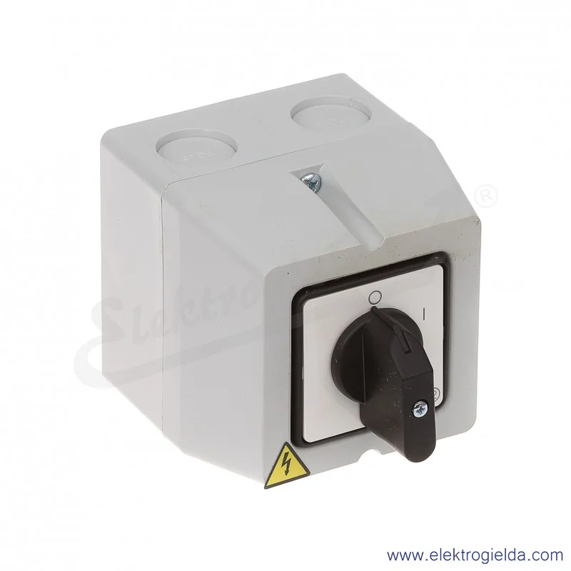Łącznik krzywkowy S16JPDM1101 A6 16A 0-1 1P IP65 w obudowie