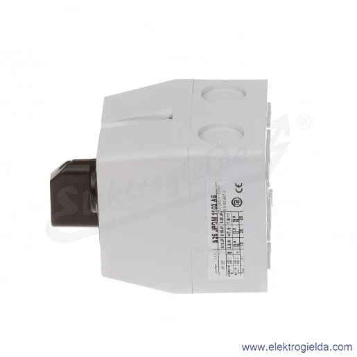 Łącznik krzywkowy S25JPDM1103 A6 25A 0-1 3P IP65 w obudowie