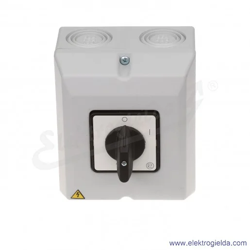 Łącznik krzywkowy S32JPD1103 A6 32A 0-1 3P IP65 w obudowie