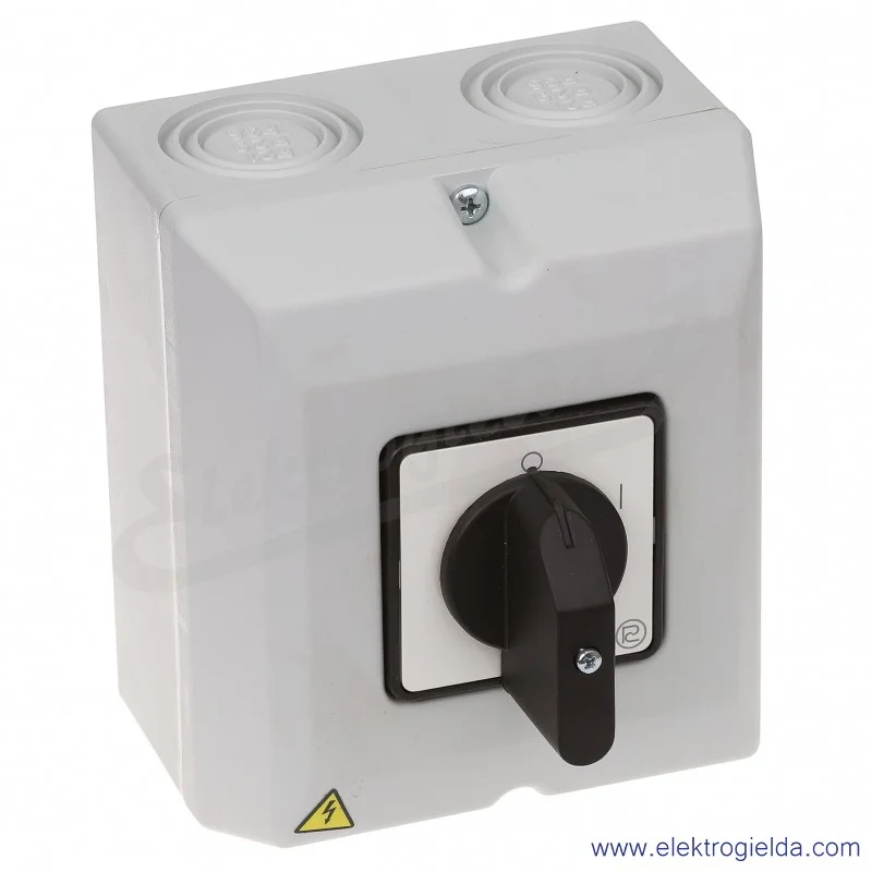 Łącznik krzywkowy S63JPD1103 A6 63A 0-1 3P IP65 w obudowie