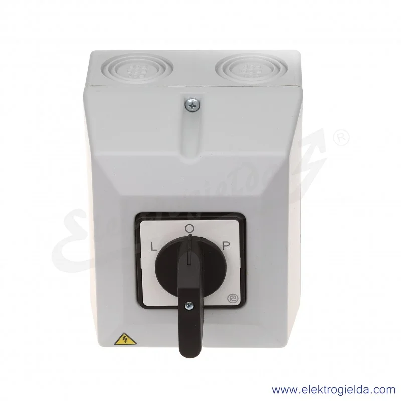 Łącznik krzywkowy S63JPD9151 C6 63A L-0-P 3 fazy IP65 w obudowie