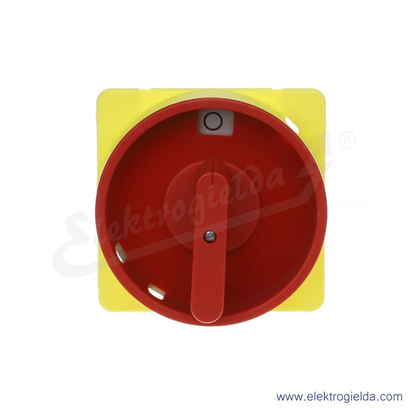 Łącznik krzywkowy pulpit/kłódka S63JU1103 A6R 63A 0-1 3P IP40 żółto-czerwony