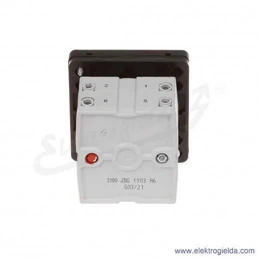 Łącznik krzywkowy pulpitowy S100JDG1103 A6 100A 0-1 3P IP65