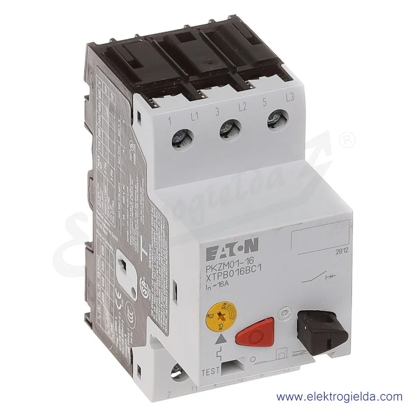 Wyłącznik silnikowy PKZM01-16 3P 7,5kW 10-16A