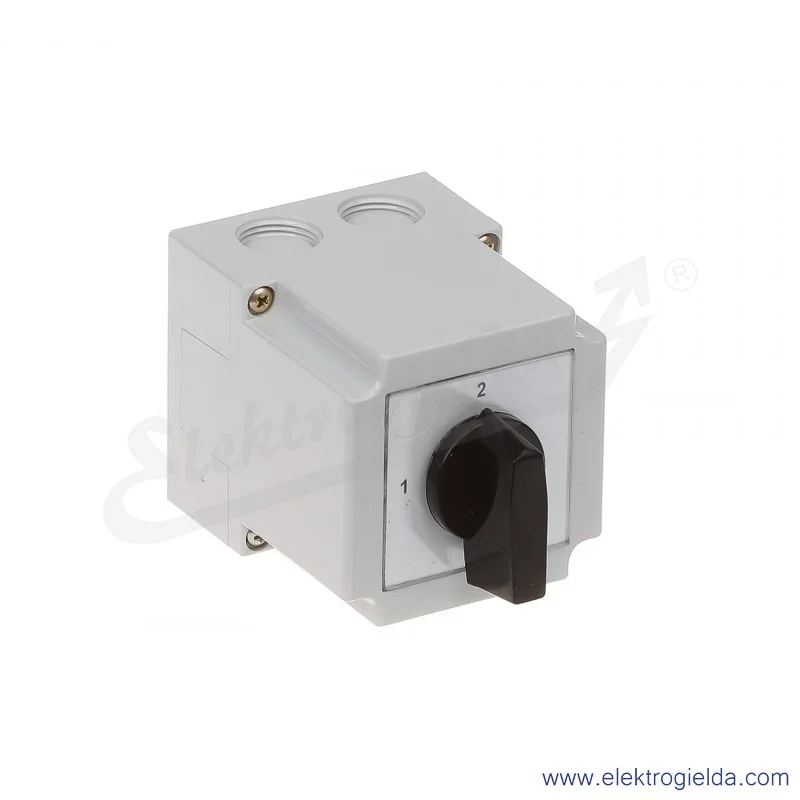 4G10-56-PK /1-2/ 10A 3p Łącznik krzywkowy w obudowie