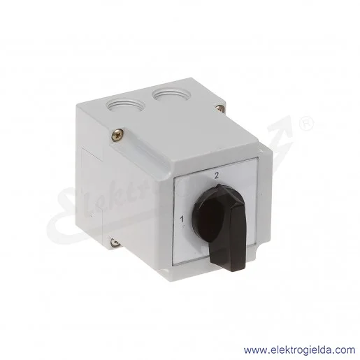4G10-56-PK /1-2/ 10A 3p Łącznik krzywkowy w obudowie