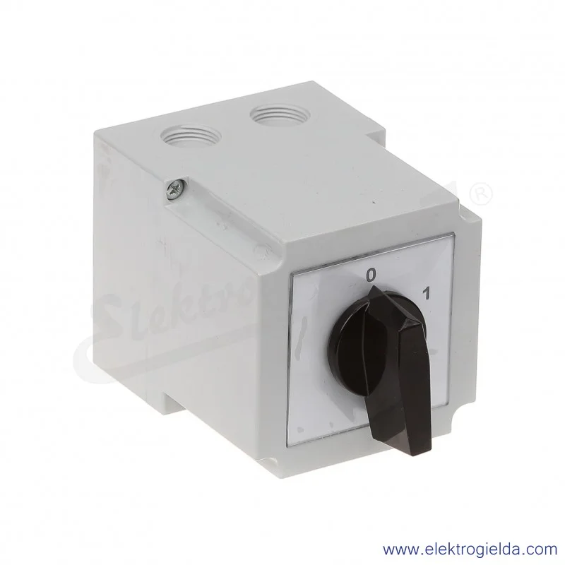 4G16-100-PK /0-1/ 16A 6P Łącznik krzywkowy w obudowie