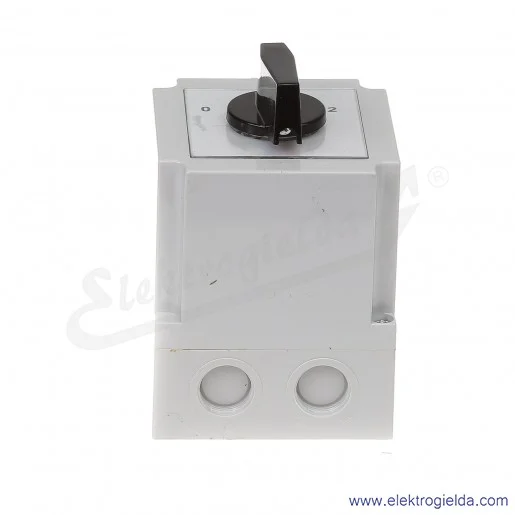 4G25-19-PK /0-D-YY/ 25A Łącznik krzywkowy, układ Dahlandera do silników z podwójną prędkością, w obudowie 4G25-19-PK /0-D-YY/ 25A Łącznik krzywkowy, układ Dahlandera do silników z podwójną prędkością, w obudowie