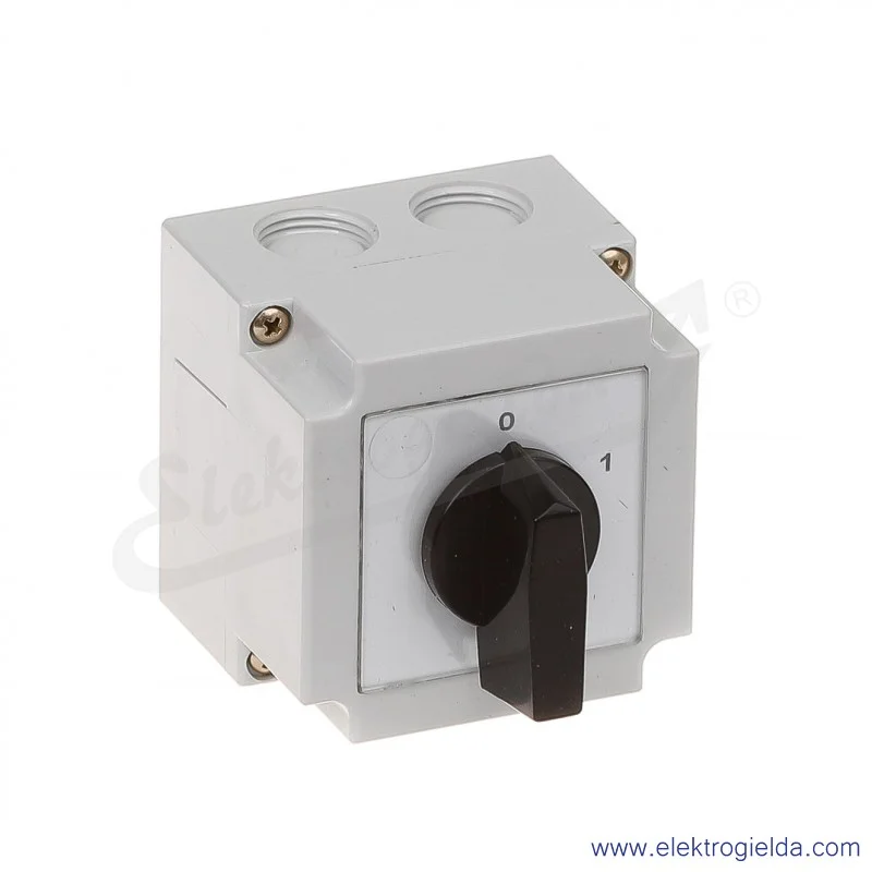 4G10-10-PK /0-1/ 10A 3P Łącznik krzywkowy w obudowie