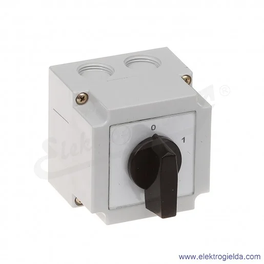 4G10-10-PK /0-1/ 10A 3P Łącznik krzywkowy w obudowie