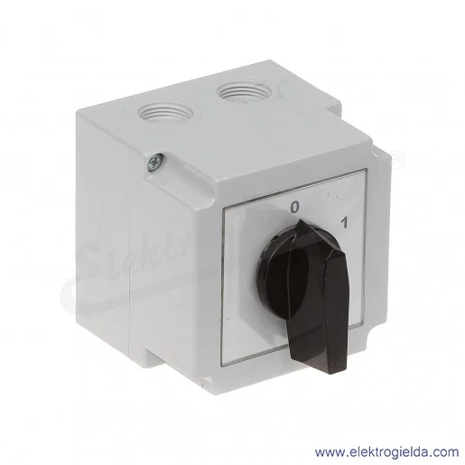 4G25-10-PK /0-1/ 25A 3P Łącznik krzywkowy w obudowie