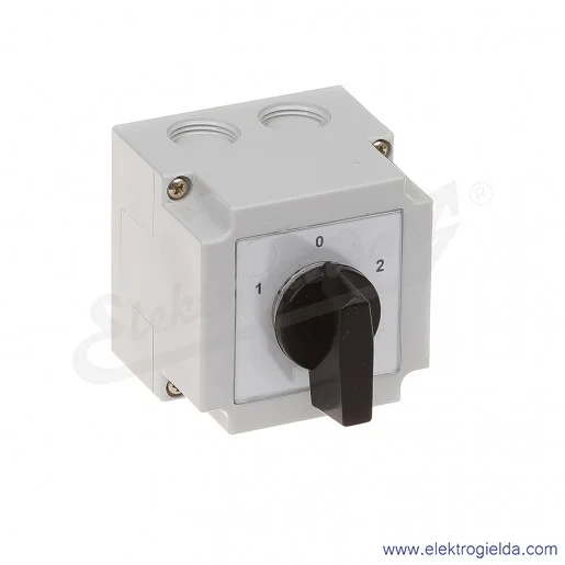 4G10-51-PK /1-0-2/ 10A 1p Łącznik krzywkowy w obudowie 4G10-51-PK /1-0-2/ 10A 1p Łącznik krzywkowy w obudowie