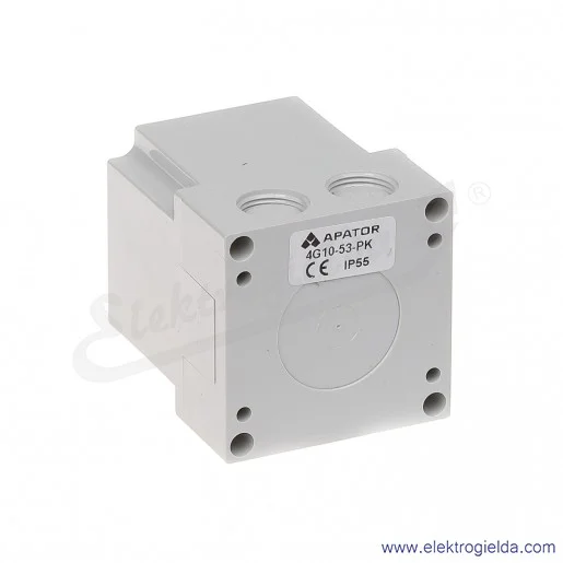 4G10-53-PK /1-0-2/ 10A 3p Łącznik krzywkowy w obudowie