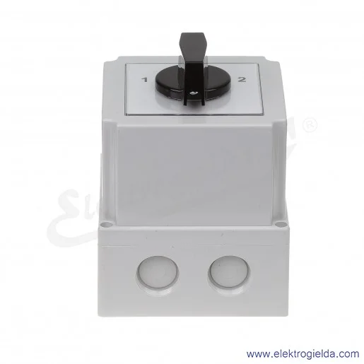 4G63-53-PK /1-0-2/ 63A 3p Łącznik krzywkowy w obudowie