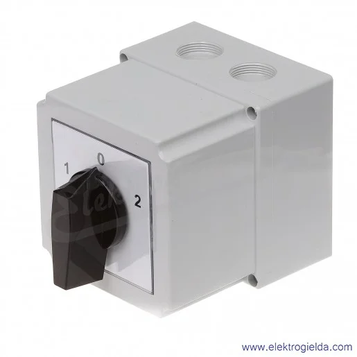 4G63-53-PK /1-0-2/ 63A 3p Łącznik krzywkowy w obudowie