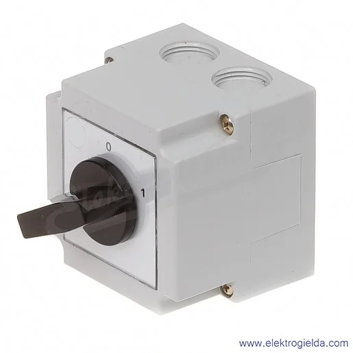 4G10-91-PK /0-1/ 2P Łącznik krzywkowy w obudowie