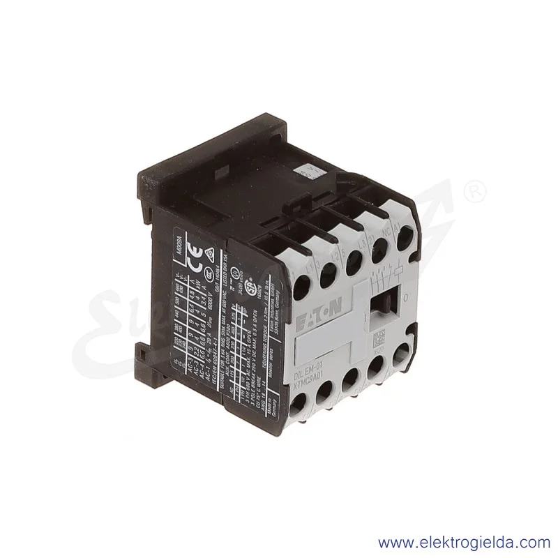 Stycznik DILEM-01(24V50/60HZ) 3P+1NC 4kW 9A Us 24VAC