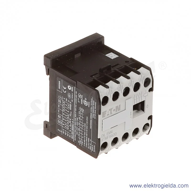 Stycznik DILEM4(24V50/60HZ) 4P 4kW 9A Us 24VAC