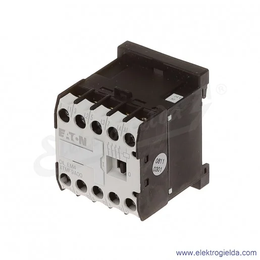 Stycznik DILEM4(24V50/60HZ) 4P 4kW 9A Us 24VAC