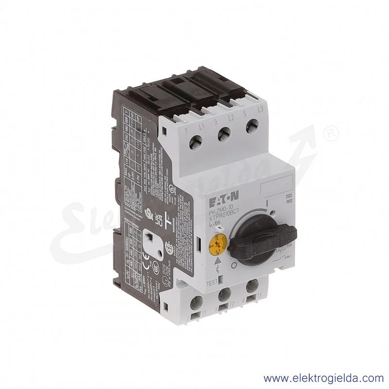 Wyłącznik silnikowy PKZM0-10 3P 4kW 6,3-10A