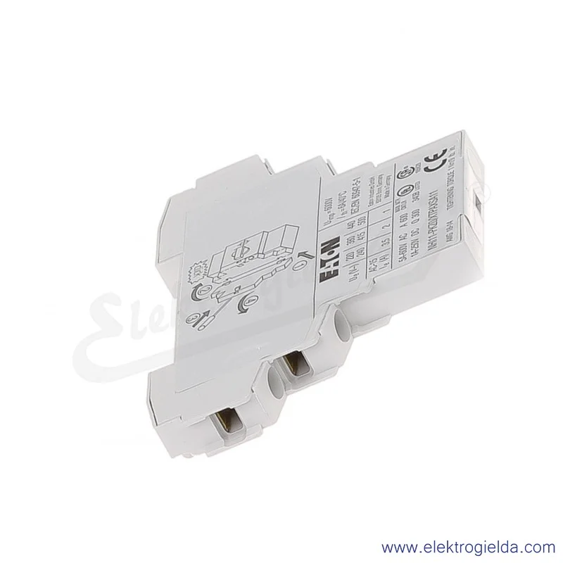 Styki pomocnicze NHI11-PKZ0 boczny 1NO+1NC do PKZM0