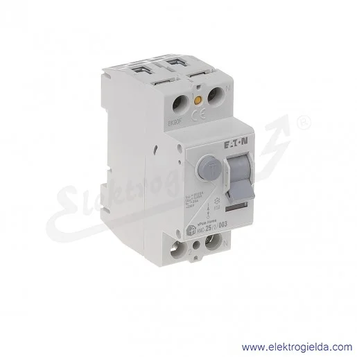 Wyłącznik różnicowoprądowy HNC-25/2/003 2P 25A 0,03A typ AC