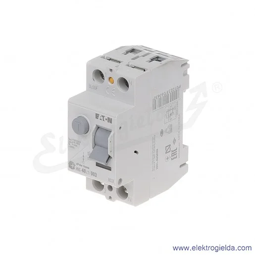 Wyłącznik różnicowoprądowy HNC-40/2/003 2P 40A 0,03A typ AC