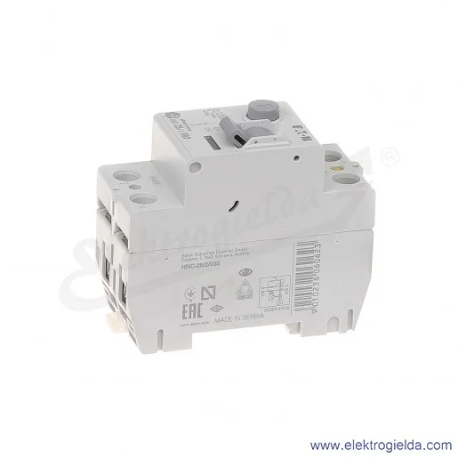 Wyłącznik różnicowoprądowy HNC-25/2/003 2P 25A 0,03A typ AC