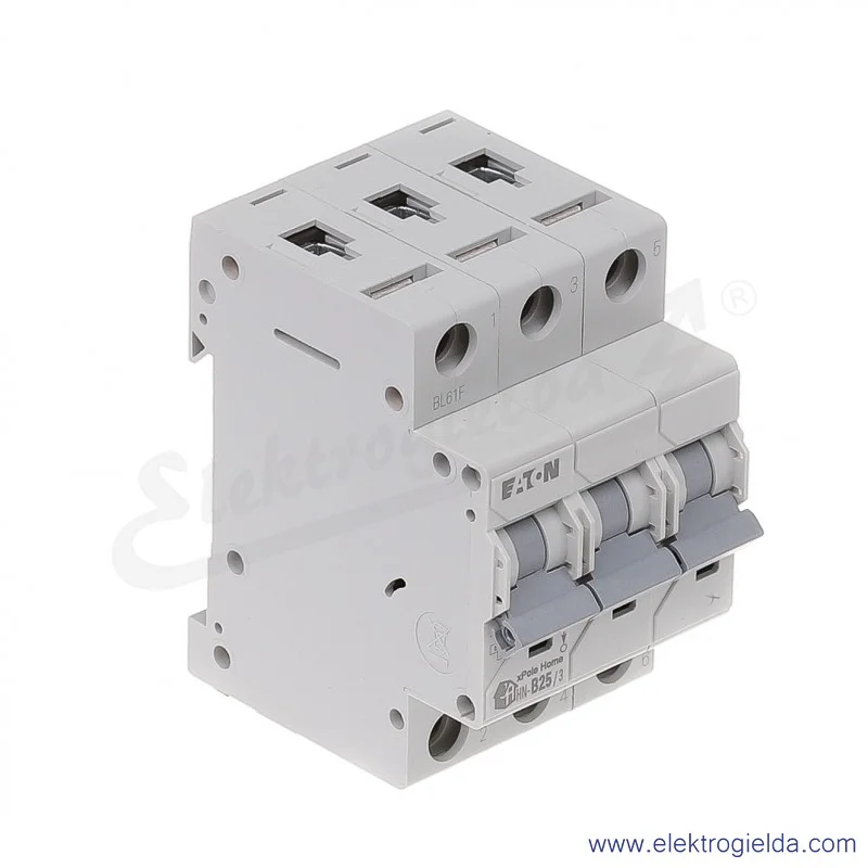 Wyłącznik nadprądowy HN-B25/3 3P B 25A AC 6kA