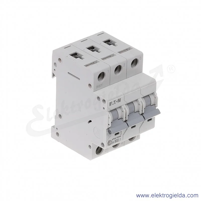 Wyłącznik nadprądowy HN-B32/3 3P B 32A AC 6kA