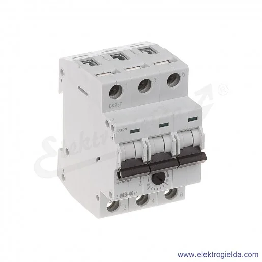 Wyłącznik silnikowy Z-MS-40/3 3P 18,5kW 25-40A Wyłącznik silnikowy Z-MS-40/3 3P 18,5kW 25-40A