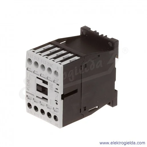 Stycznik DILM7-01(24VDC) 3P+1NC 3kW 7A Us 24VDC
