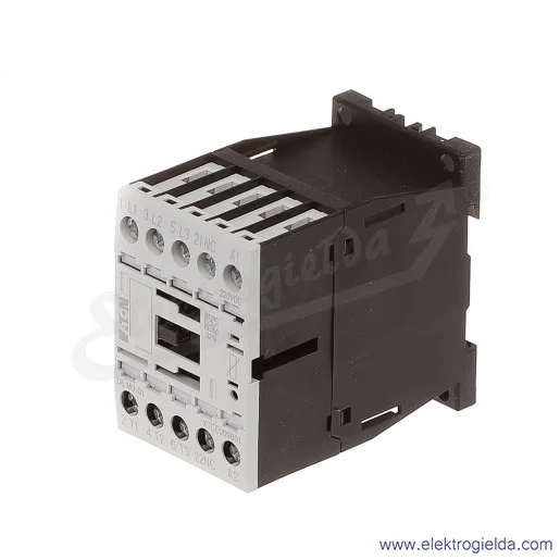 Stycznik DILM9-01(220VDC) 3P+1NC 4kW 9A Us 220VDC