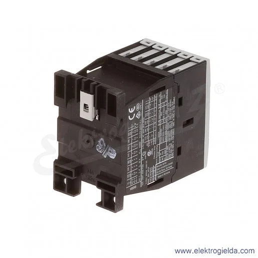 Stycznik DILM9-01(220VDC) 3P+1NC 4kW 9A Us 220VDC