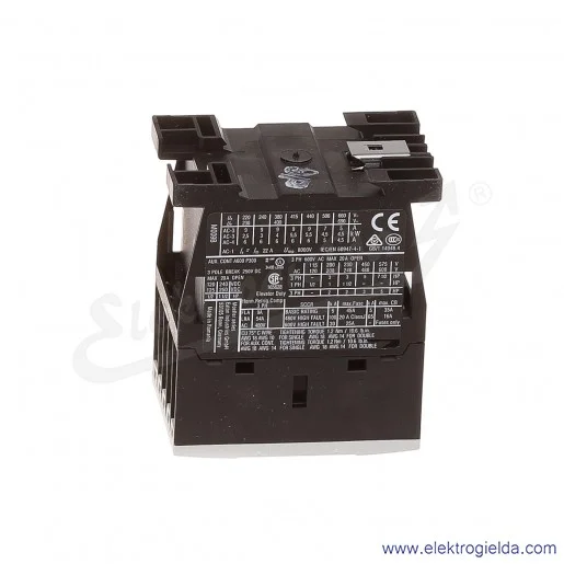 Stycznik DILM9-01(220VDC) 3P+1NC 4kW 9A Us 220VDC