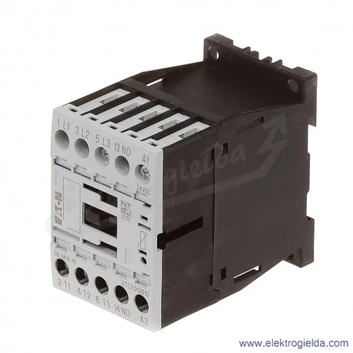 Stycznik DILM12-10(24VDC) 3P+1NO 5,5kW 12A Us 24VDC