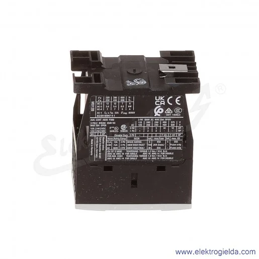 Stycznik DILM12-01(24VDC) 3P+1NC 5,5kW 12A Us 24VDC