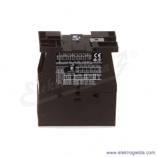 Stycznik DILM17-10(RDC24) 3P+1NO 7,5kW 17A Us 24VDC