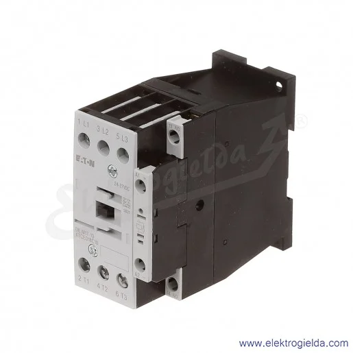 Stycznik DILM17-10(RDC24) 3P+1NO 7,5kW 17A Us 24VDC