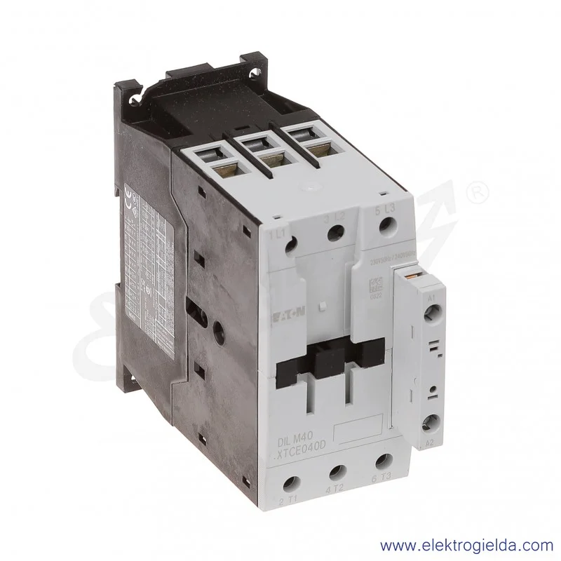 Stycznik DILM40(230V50HZ,240V60HZ) 3P 18,5kW 40A Us 230VAC