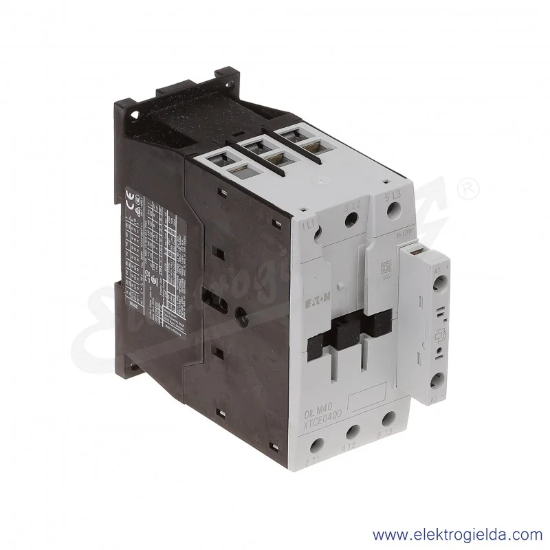 Stycznik DILM40(RDC24) 3P 18,5kW 40A Us 24VDC